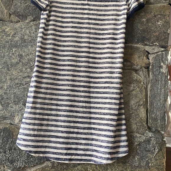 MARKET AND SPRUCE STRIPED DRESS - NAVY & WHITE SIZE MED; NWOT - Picture 2 of 8